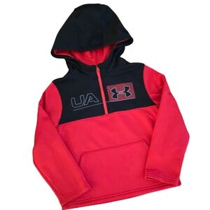 Under Armour Quarter Zip Kangaroo Pocket Hoodie
